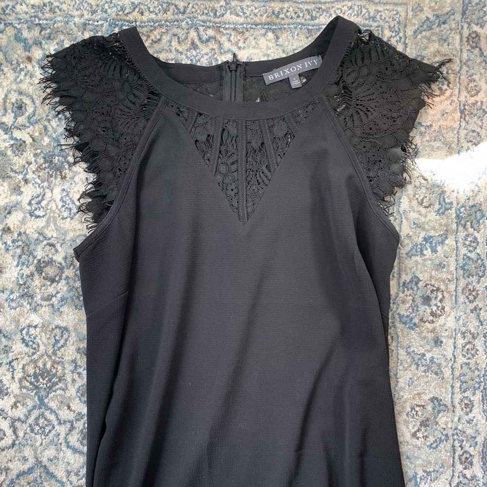 Black lace shirt